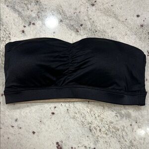 Reversible nude/black Strapless Bandeau Top bra with pads Small